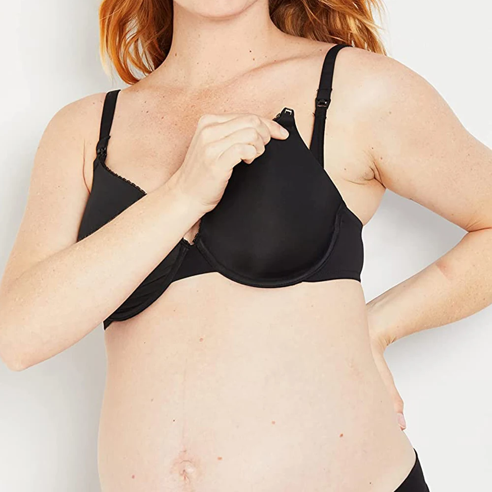 Women Custom Maternity Plus Size Nursing Bra Plus Size Breathable Uk