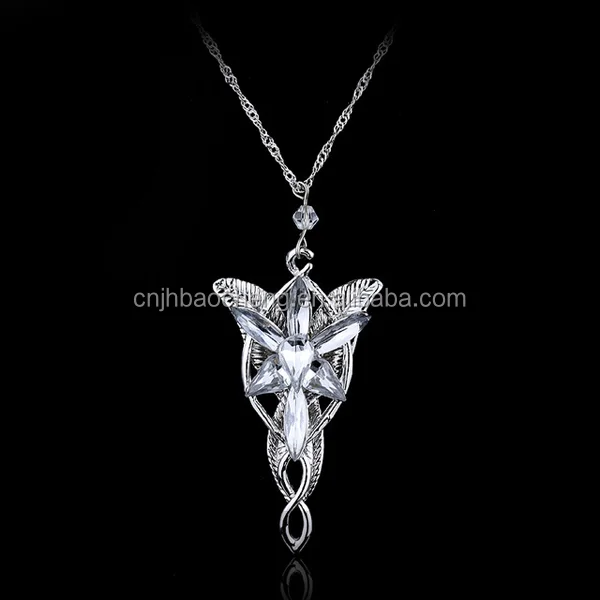 White Gold Locket Arwen Evenstar Pendant Necklace Buy Gold Angel Pendant Necklace Beautiful Gold Pendants Necklace Elves Necklace Product On Alibaba Com