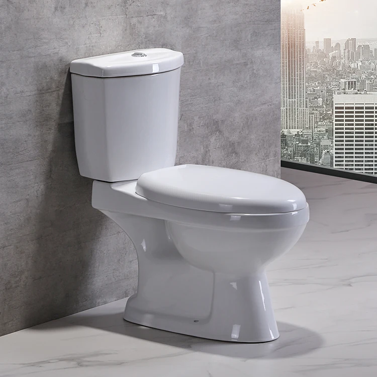 Wholesale cheap price chaozhou kenya hotel porcelain small s trap p trap sanitary ware ceramic bathroom two piece wc toilet bowl supplier