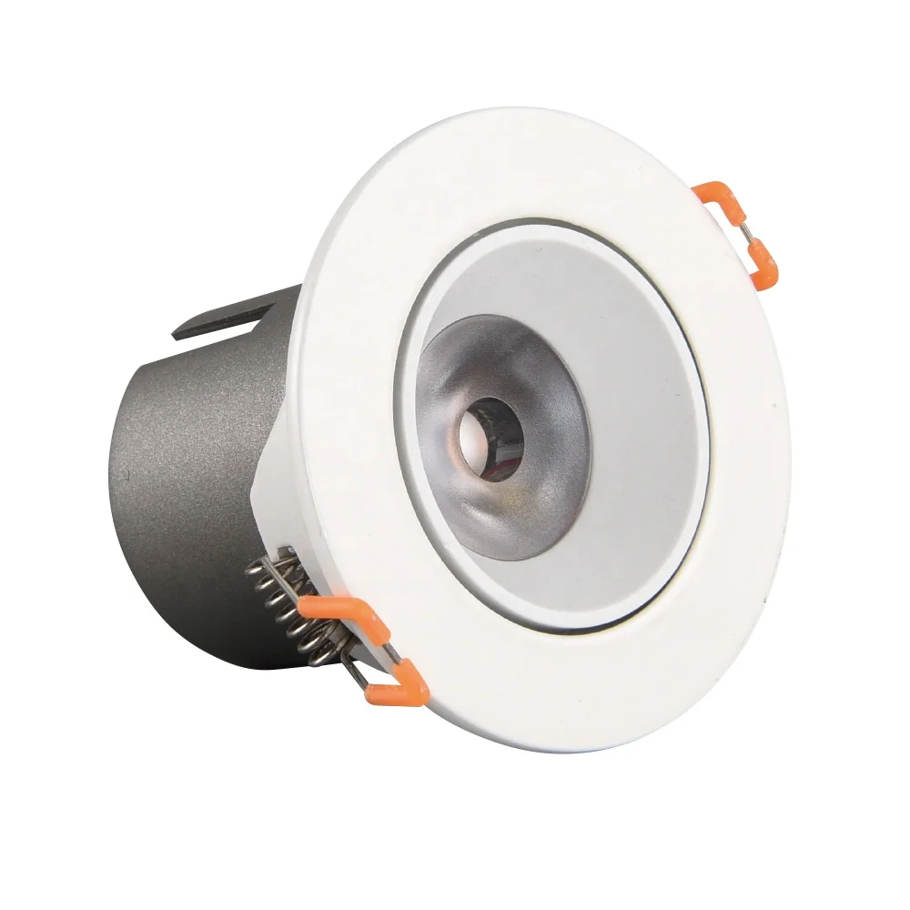 Round angle adjustable outdoor led ceiling downlight for theme park