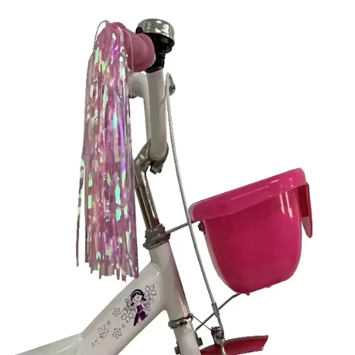 20 inch single speed bicycle for children with front light pedal training wheels and steel fork-4