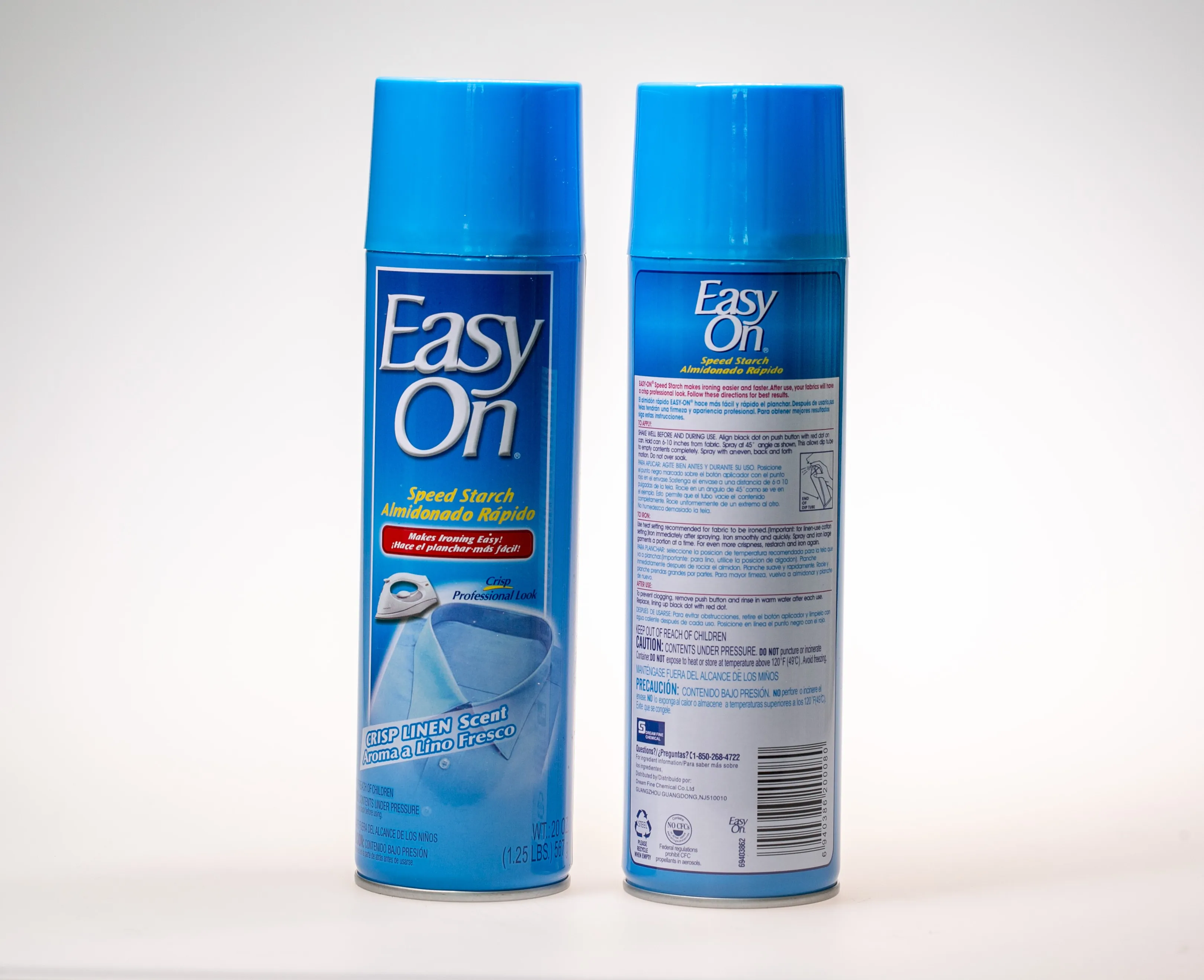 Household Fabric Easy Ironing 567g Easy On Ironing Starch Spray For