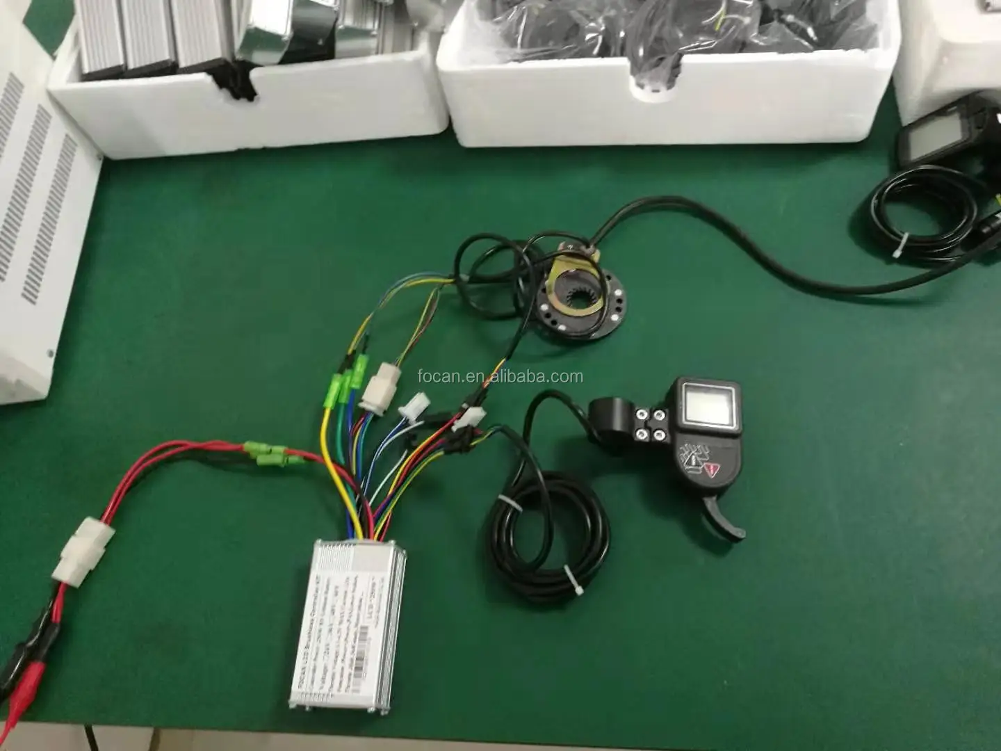 24v 36v 48v 250w/350w Electric Bike Controller With Lcd Display Thumb