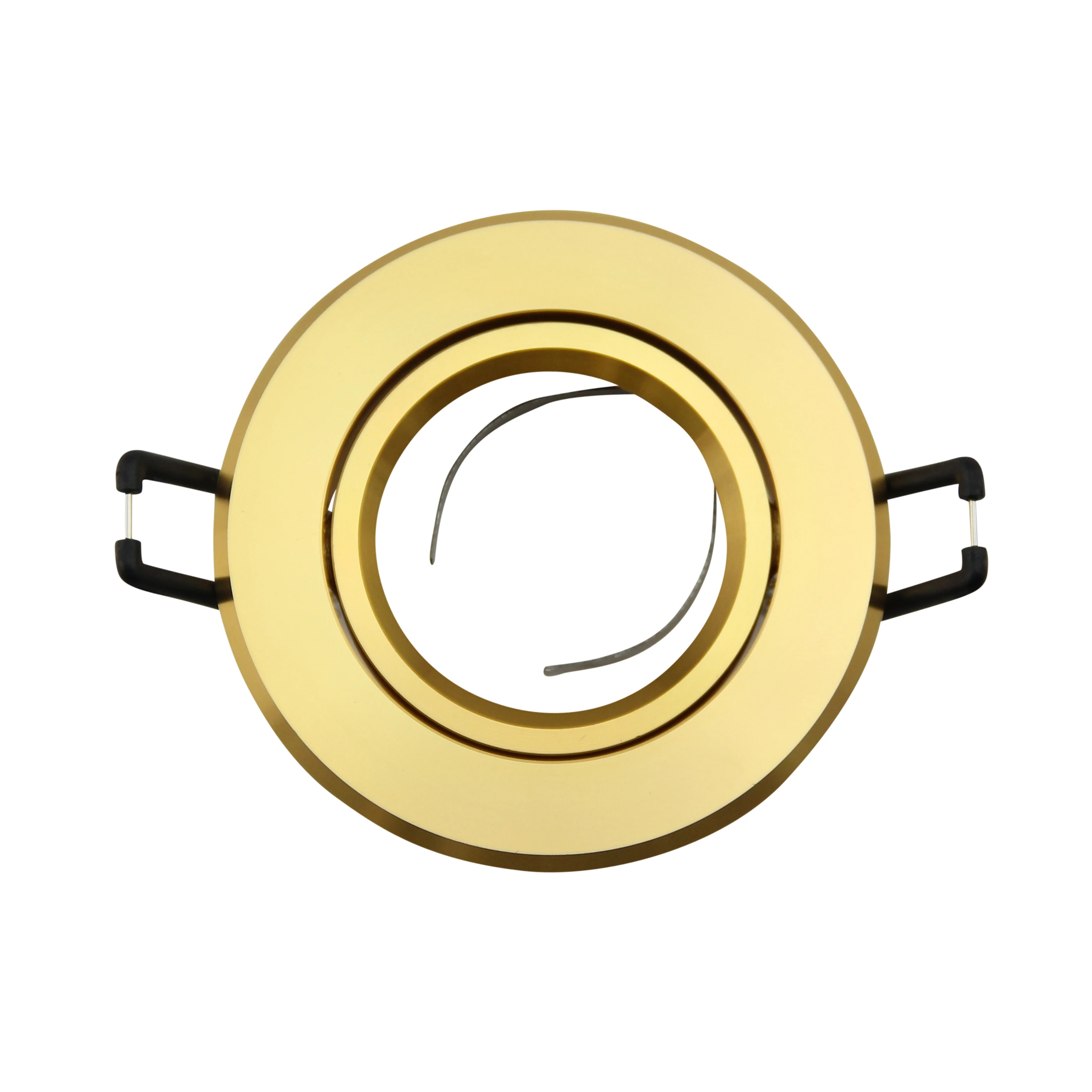 Round Led Trimless Downlight Aluminum GU10 Led Bulb Housing For LED Ceiling Light Trim