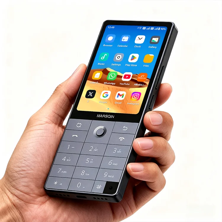 Qin F25 Dual SIM Android 14 Smartphone with 128GB Storage