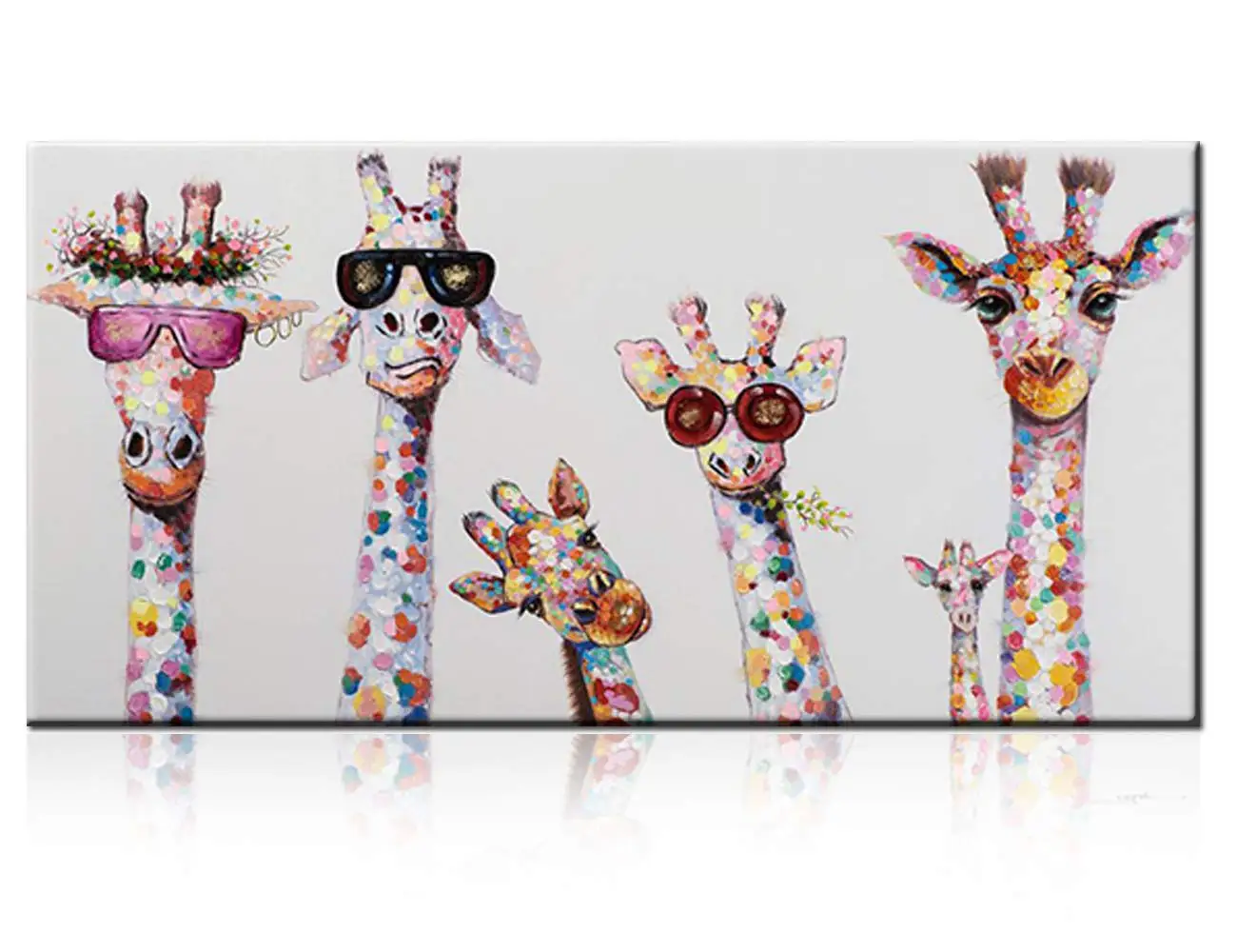 Sweat à Capuche Girafe Effet Papier Déchiré – Design Humoristique Avec Lunettes De Soleil – Taille Adulte Unisexe