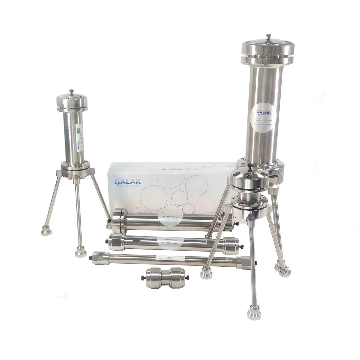 4.0mm Innerdiameter Empty Stainless Steel Column Liquid Chromatography