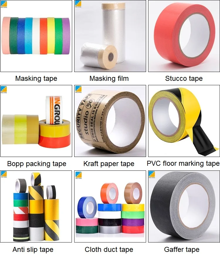 High Temperature Cheap Automotive Car Paint Masking Tape Natural Rubber