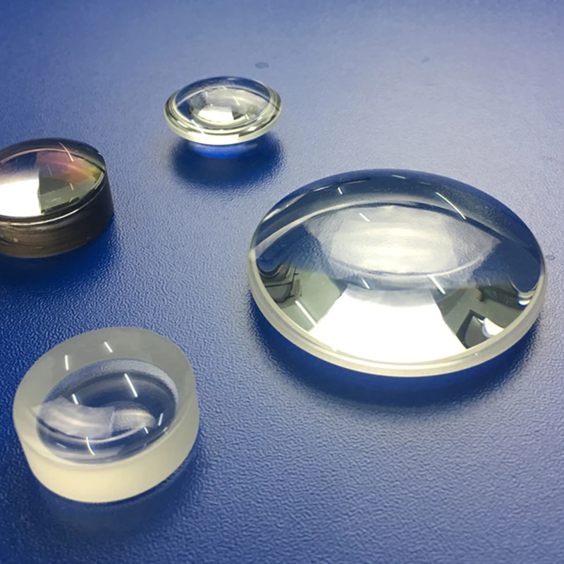 制造商供应光学镜片,双孔凸透镜,投影机镜片