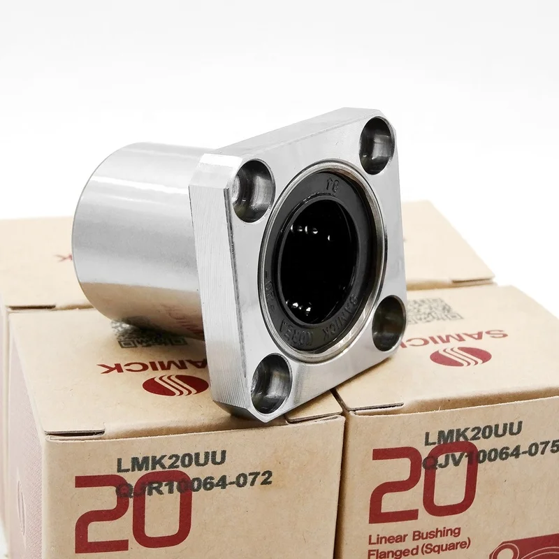 Lmk16uu Lmk20uu Lmk25uu Lm30uu Lmk35uu Samick Flange Linear Slide Ball ...