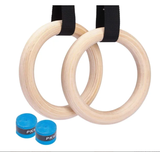 Wood Gymnastics Rings Straps With Numbered Straps Buy Gymnastic Rings