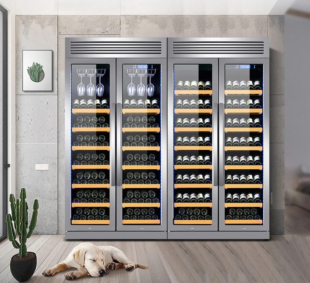 Customization Size Wine Cooler Full Stainless Steel Wine Cooler Cellar