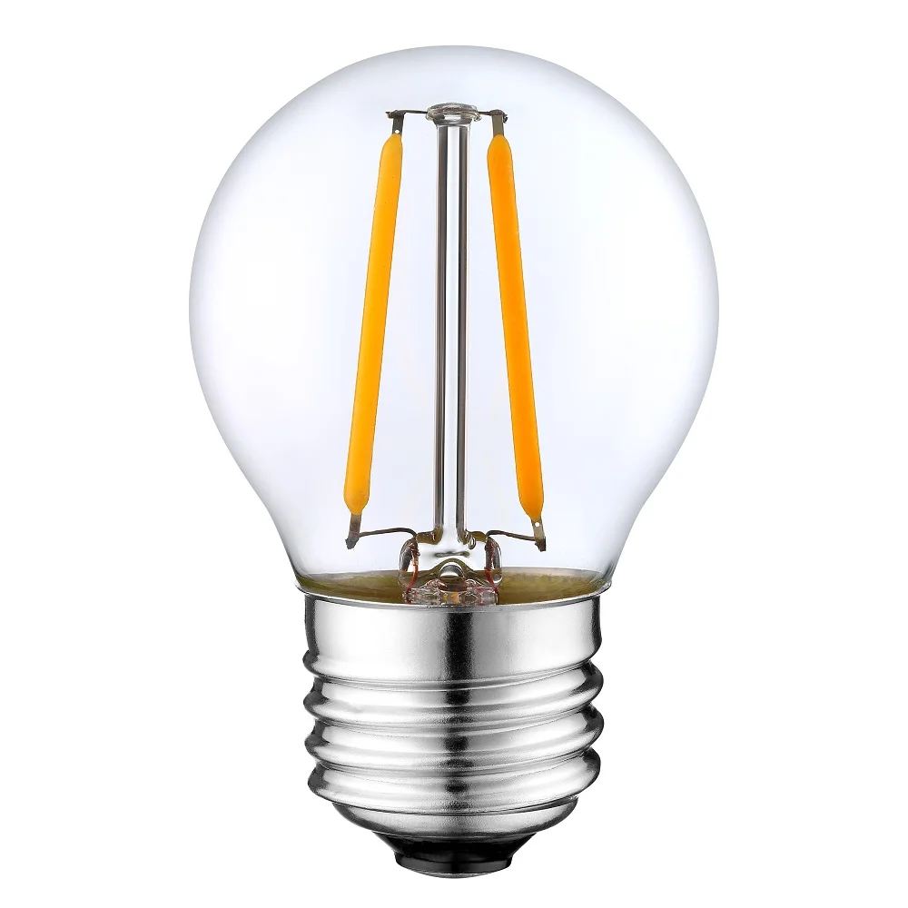 Low Voltage DC12v 24v led filament edison bulb G45 ST64 E27 E26 B22