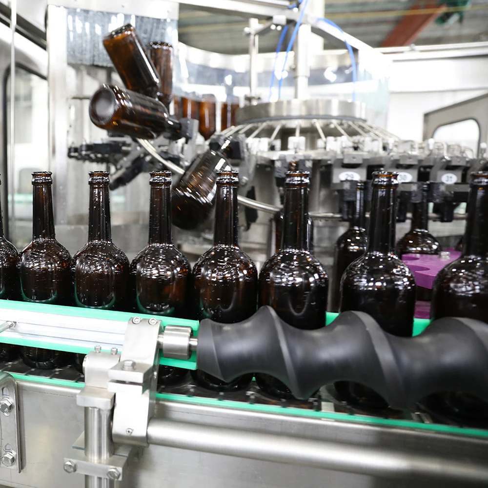 3in1 Automatic Glass Bottle Wine Alcoholic Beverage Processing