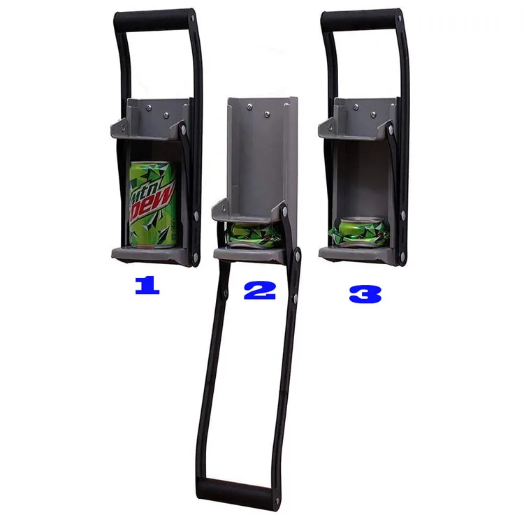 16 Oz Aluminum Can Crusher And Bottle Opener Wall