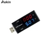 Wireless Mini Digital Voltmeters DC Digital Voltage Meters USB Voltage Current Charging Detector for Phone Computer