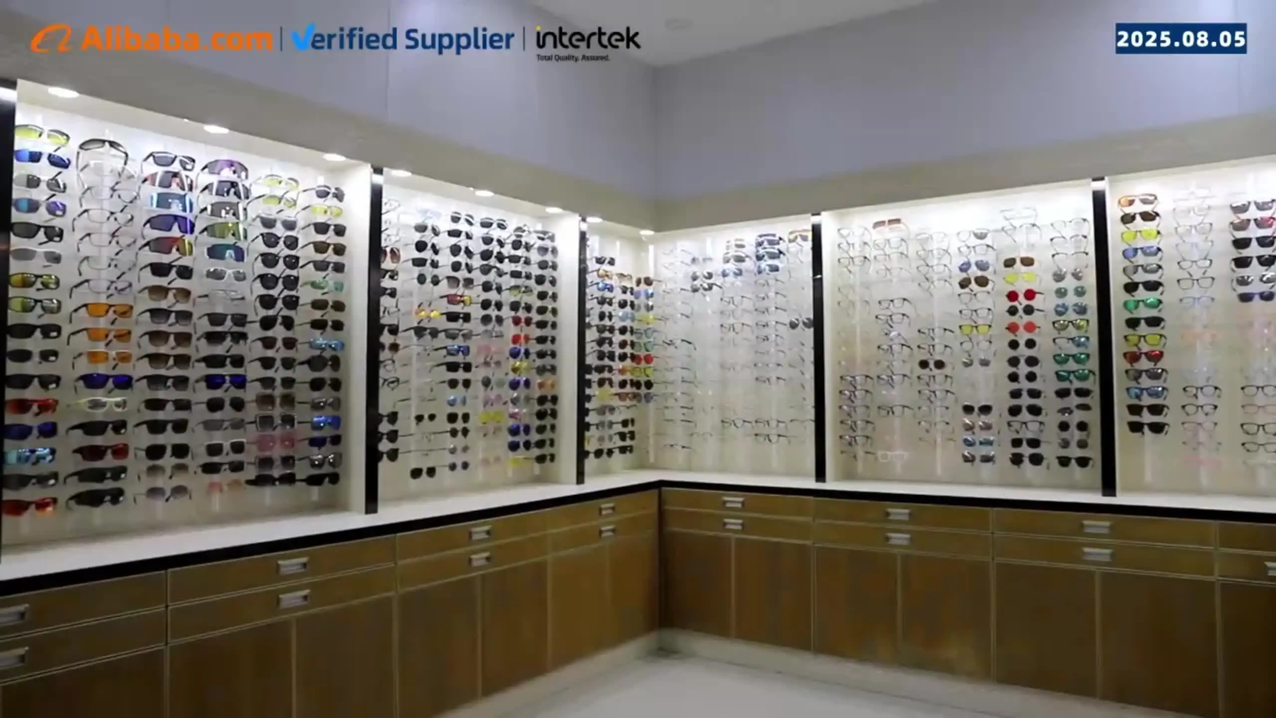 Eyewear Manufacturing Sample Room Video Cover
