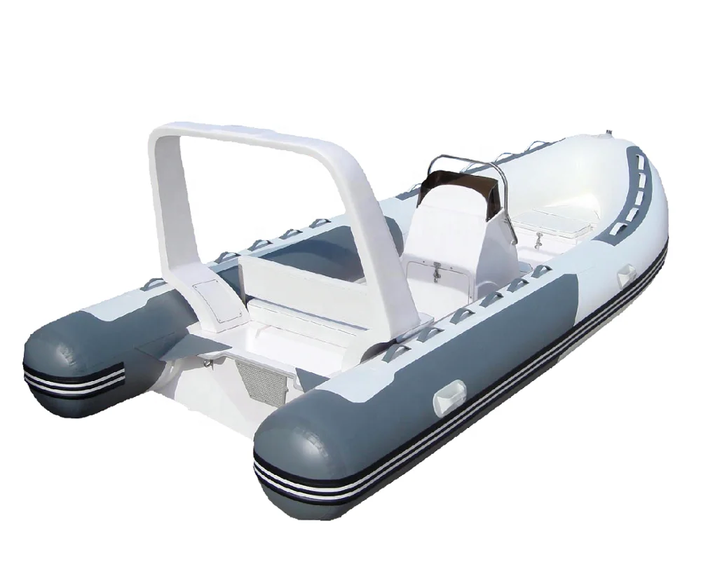 Ce 4.8 Fiberglass Hull Rigid Inflatable Boats Cabin Rib Boat For Sale