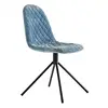 Classic Velvet Chair Orange Cafe Shop Upholstered Dining Chairs With Great Price