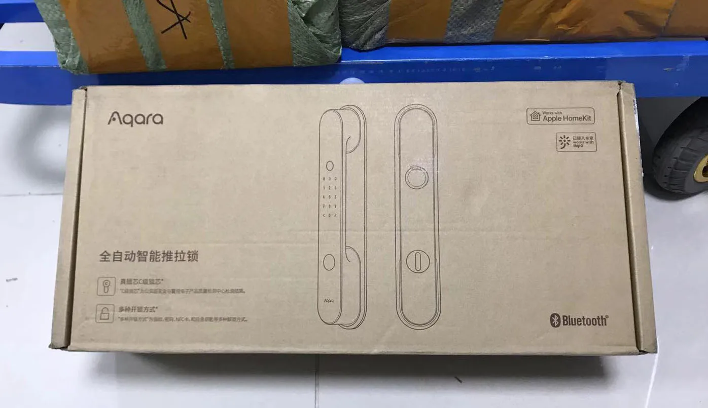 2021 new xiaomi youpin aqara d100 smart door lock work with