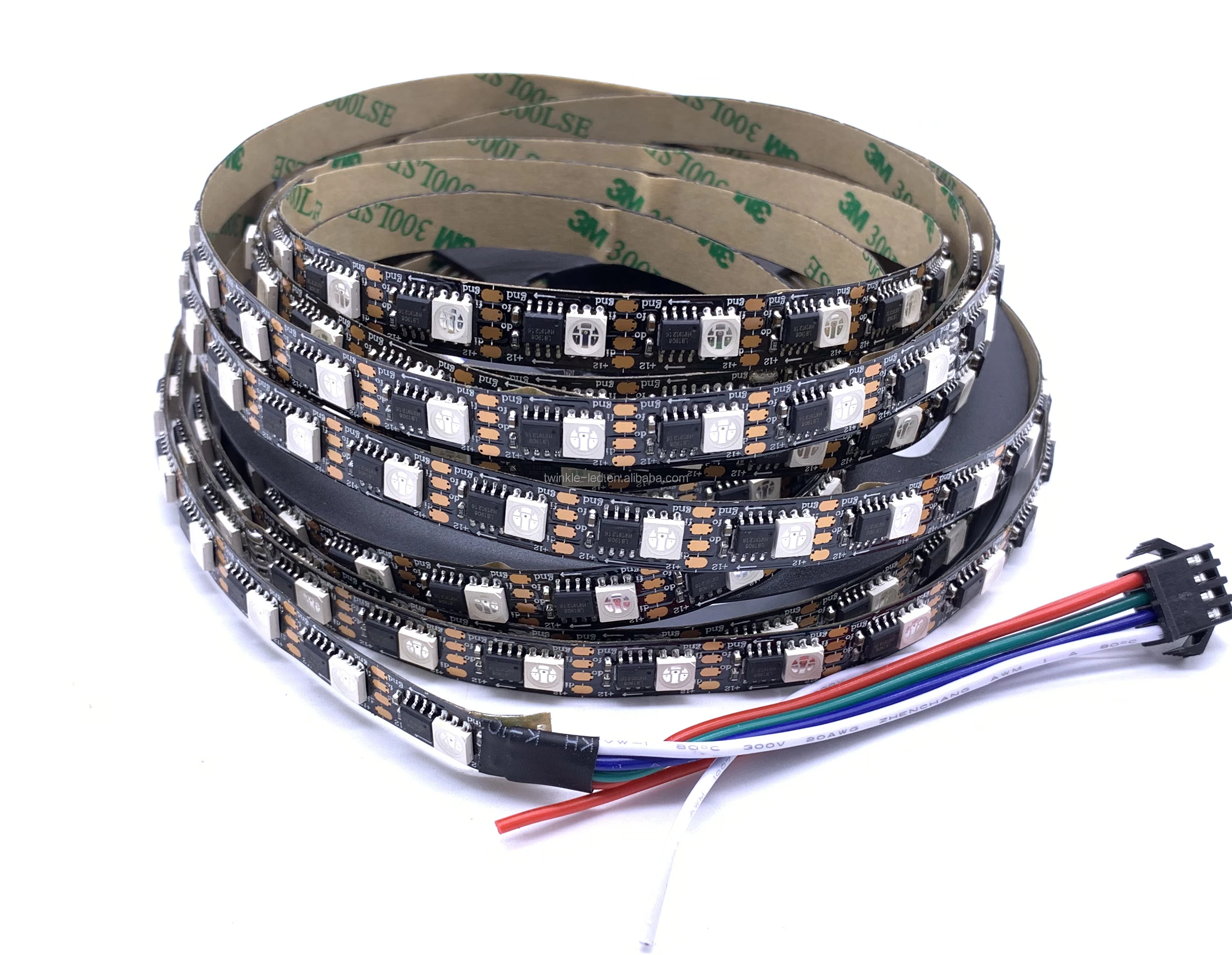 Digital Led Strip Sk6813 5050 Rgb 60 Pixels Led Dc5v Addressable Rgb ...