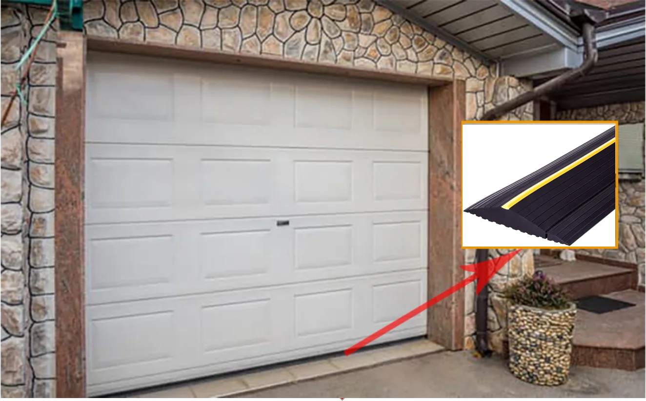 10ft 20ft Pvc Weather Defender Garage Door Floor Seal Threshold Seal