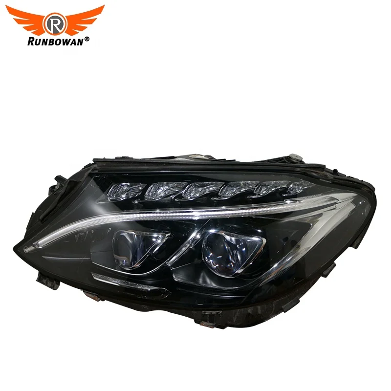 Genuine Original Headlamp Accessories Fit For Mercedes-Benz C CLASS W205 2015-Up Headlight LED Type 2058202961 2058203061