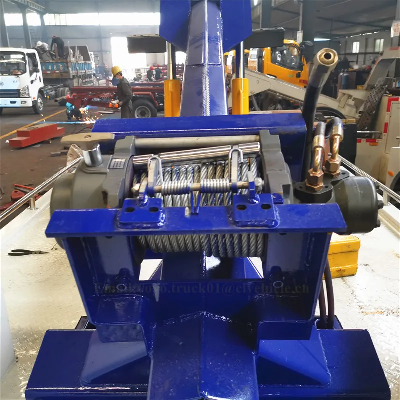 Road Rescue 4x4 6ton Hydraulic Wrecker Tow Truck Export To Japan