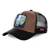 Custom 5 Panel Android C-18 C18A Dragon Ball Tunes Brown Trucker Hat cap