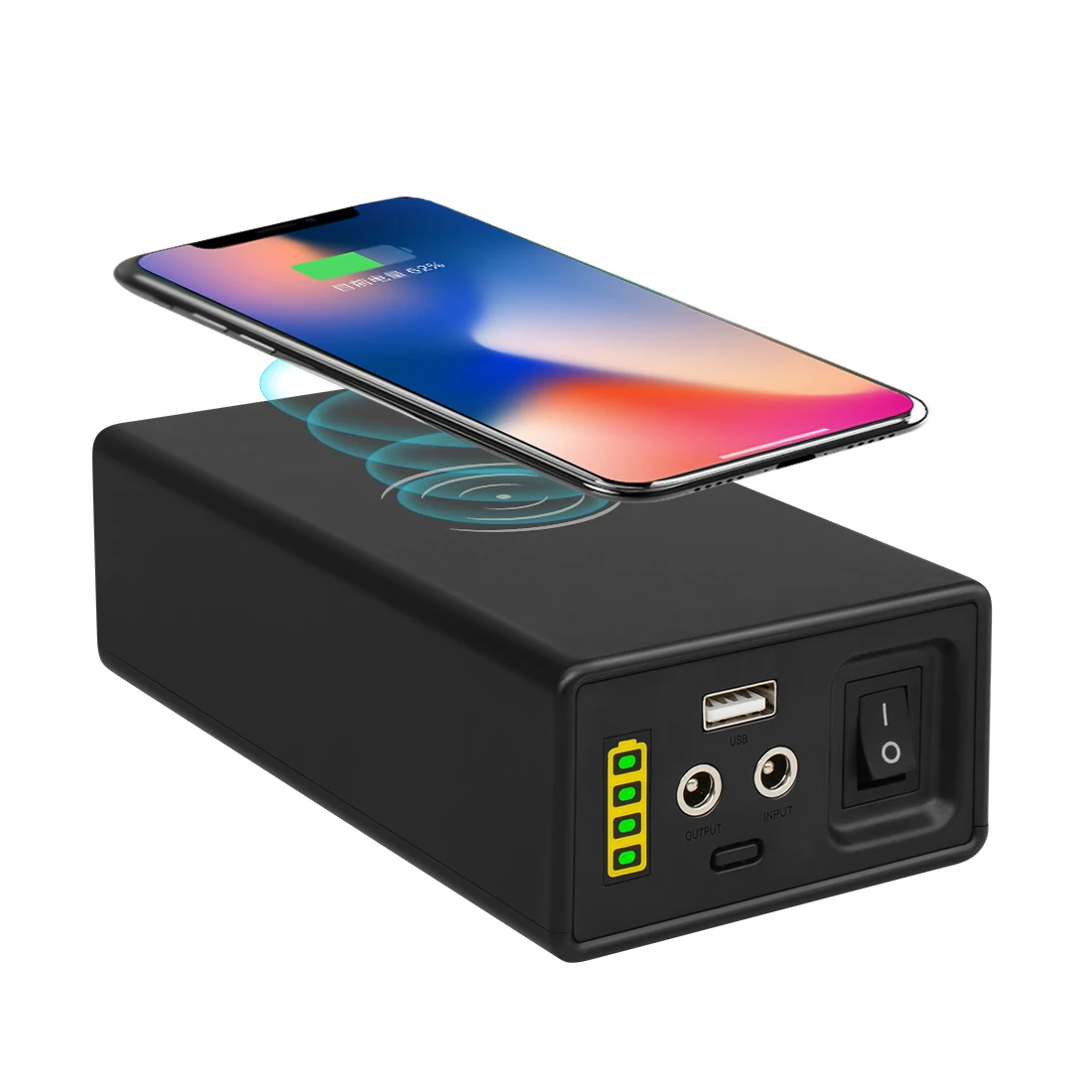 Promotional High Capacity Power Bank 12800mah Portable Smart 12v Universal Wireless Powerbank - ANKUX.COM