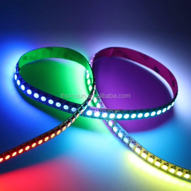 Wholesale Digital Addressable 144 Led Pixel Rgb Strip Ws2812 Led Tape