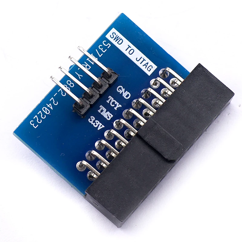 Swd To Jtag Transfer Board 20p2.54 Mm Spacing Jtag To 4p Needle Swd