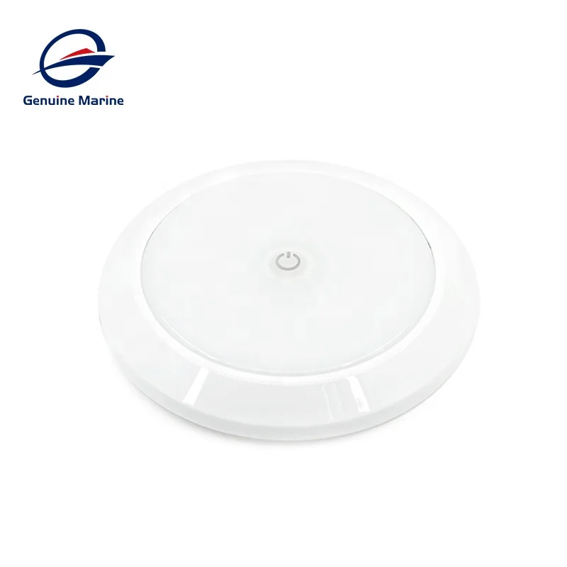 Highly cost effective 180mm Waterproof Interior LED 12V Ceiling Light With Switch for RV Caravan Motorhome