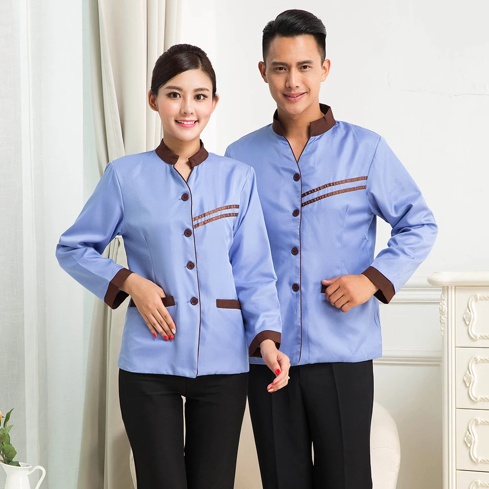 the chinese traditional blue workwear