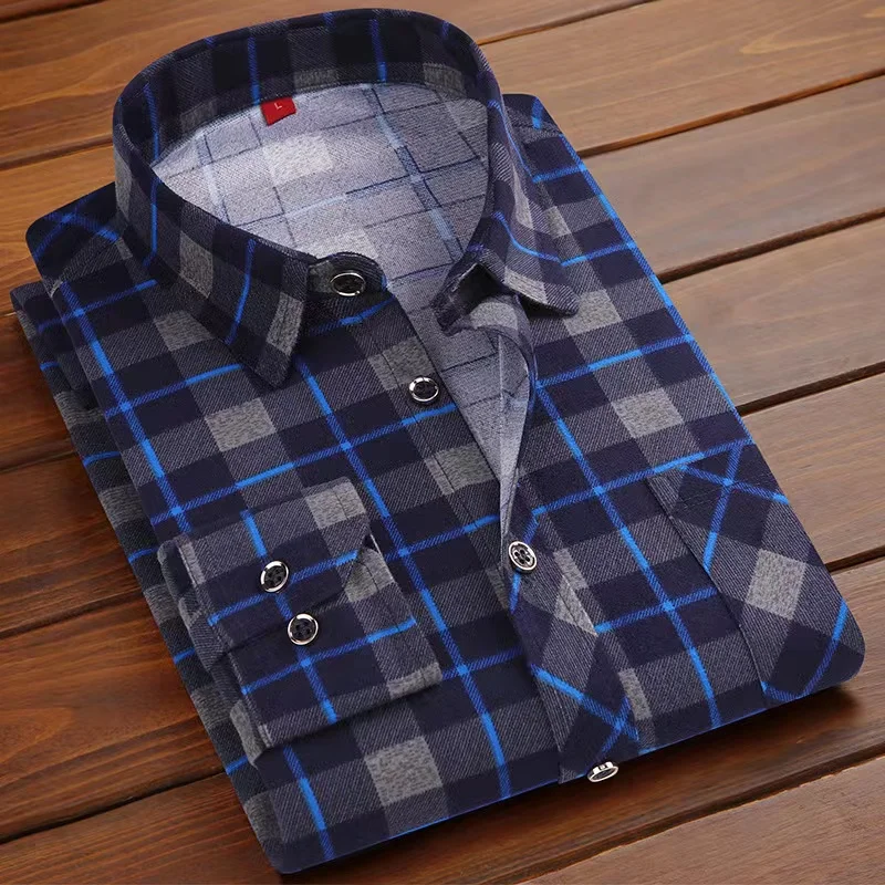 New 2023 Men's Plus Size Plaid Shirt For Summer - Buy New Fashion ...