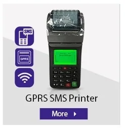 Mobile 4G Smart Touch Screen Ticketing System Handheld Android POS Terminal with Printer