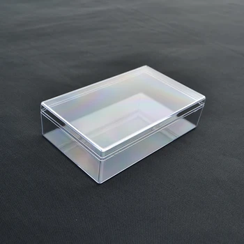 clear hard plastic box