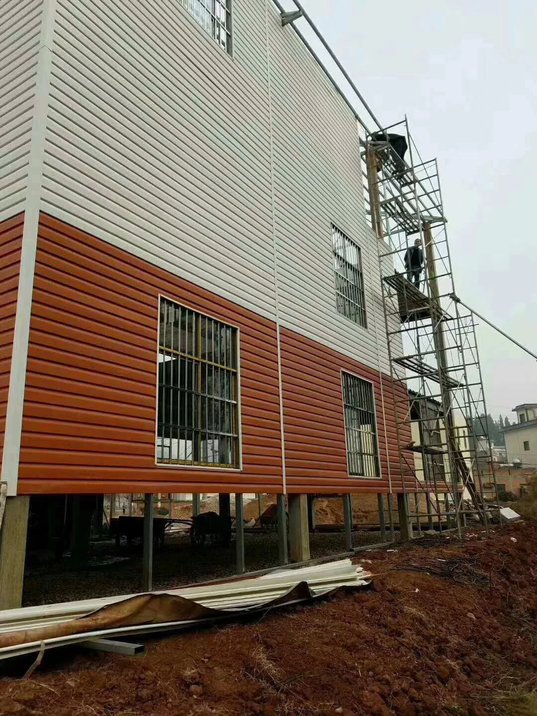 乙烯基熔覆外壁板 - buy 墙板,乙烯基壁板,乙烯基熔覆 product on