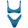 Swimwear 2019 Swimsuit Bathing Suit two Pieces Bikini OEM swimwear with recycle material