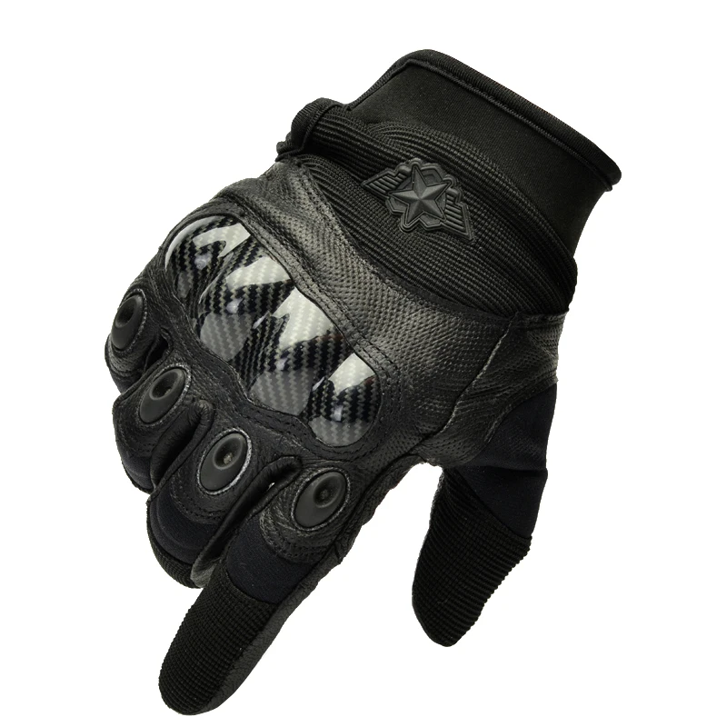 中国新兴黑战术手套警察用军服手套训练 tg03