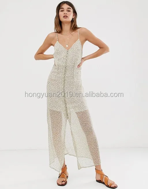 ditsy floral maxi dress