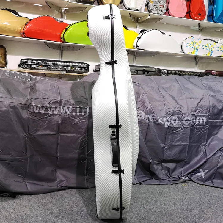 Lightweight cello case 4/4  carbon fiber hard case cello good pressure resistance and security case CC-01