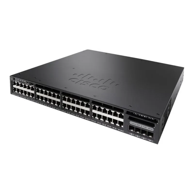 Brand New 24 10/100/1000 Ethernet PoE ports Network switches WS-C3650-24PS-E - TelecomMaterials.com