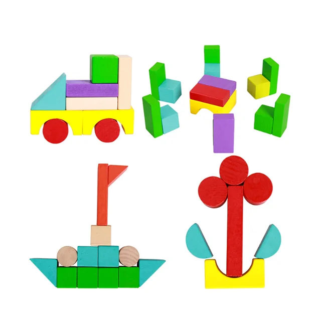 150 pcs 教育玩具积木儿童玩木块