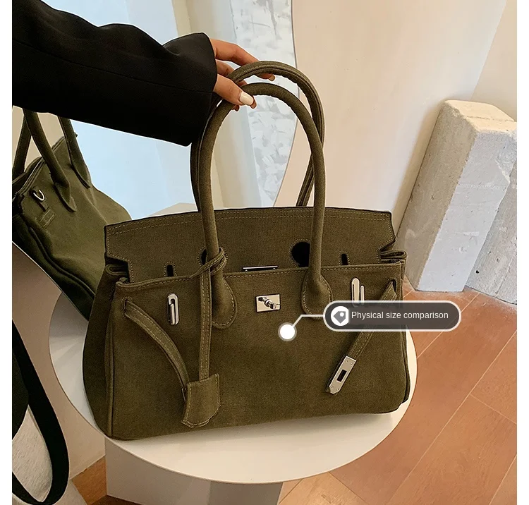 Autumn High-End Large-Capacity Bag Female 2020 Net Red New Fashion Korean-Style All-match One-Shoulder Fashion Messenger Bag