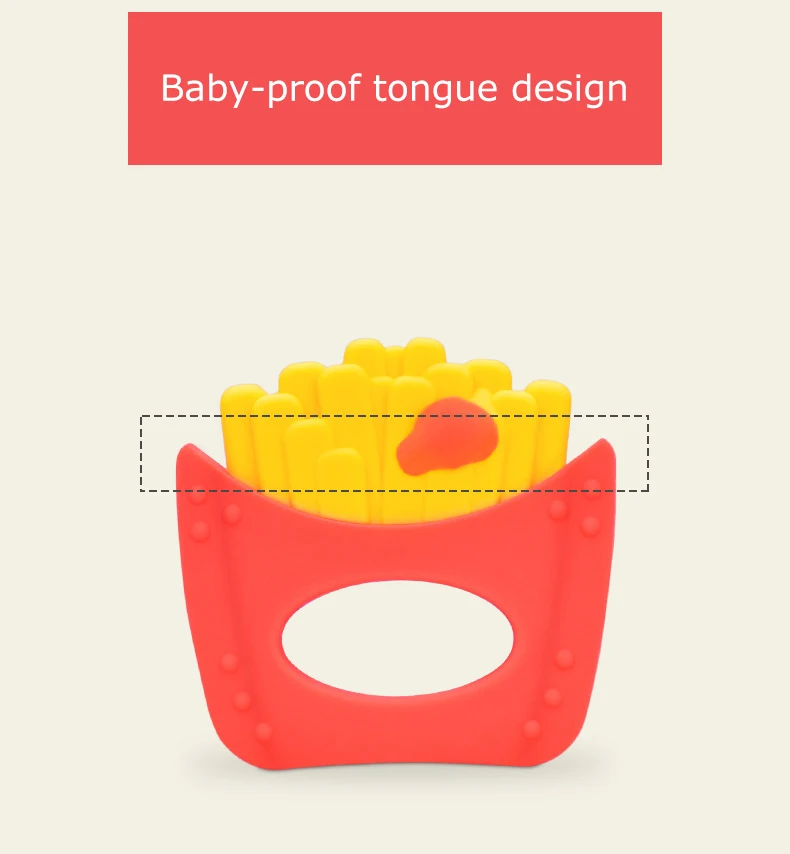 baby teether clip