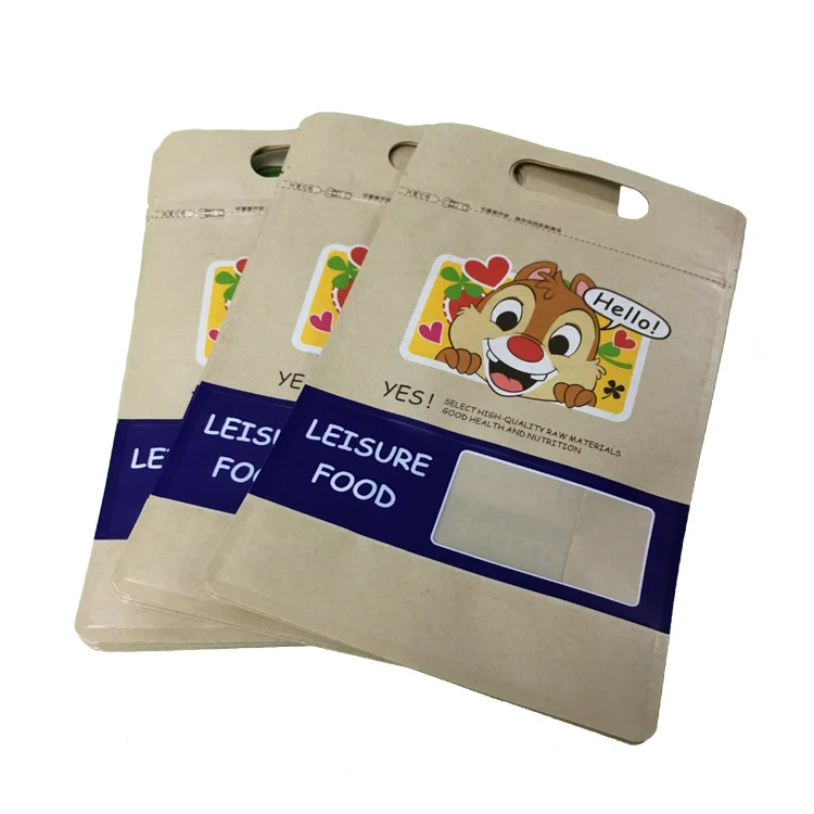flat bottom pouch snack bag laminated plastic bag