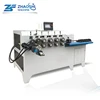 automatic CNC flat metal steel strap bucket clamps clips drum locking rings roll end forming barrel hoops making machine
