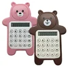 bear calculator cartoon teddy shape Promotional Gifts Calculator mini pocket calculator