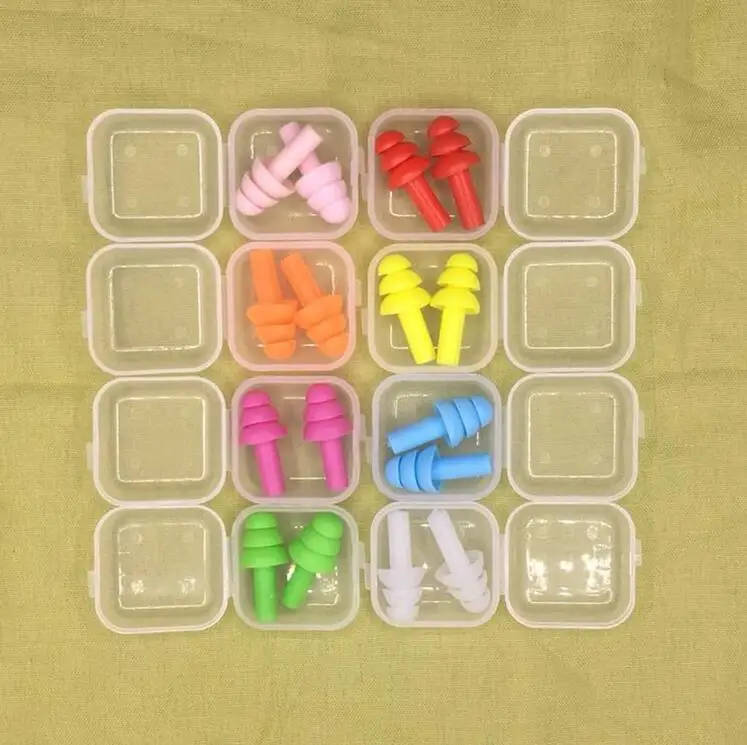 Wholesale Silicone Ear Plugs Sound Insulation Ear Protection Earplugs